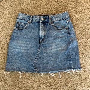 Vintage denim skirt
